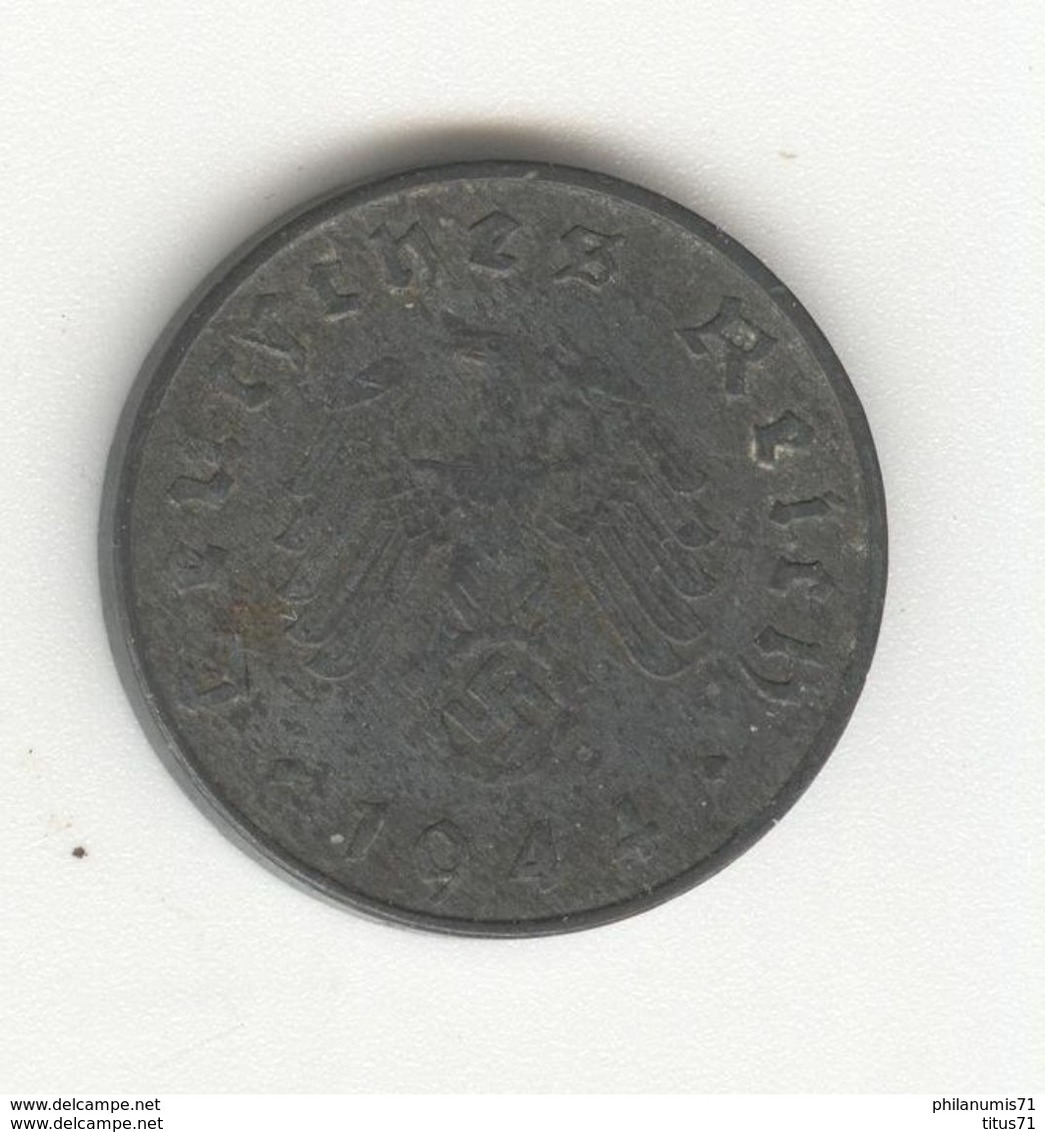 10 Pfennig Allemagne / Germany 1944 D - 10 Reichspfennig