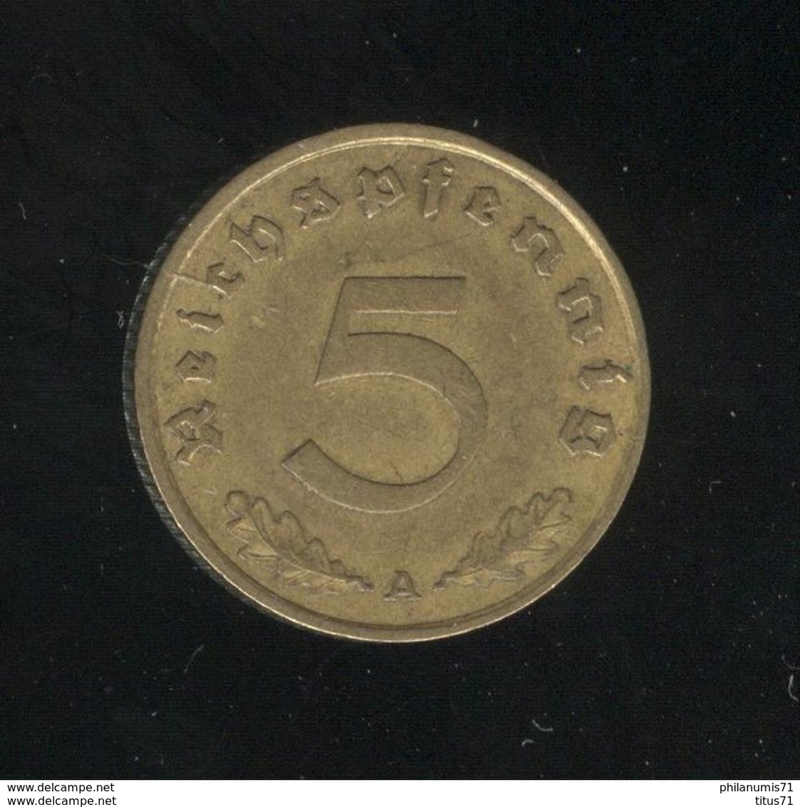 5 Pfennig Allemagne / Germany 1939 A - SUP - 5 Reichspfennig