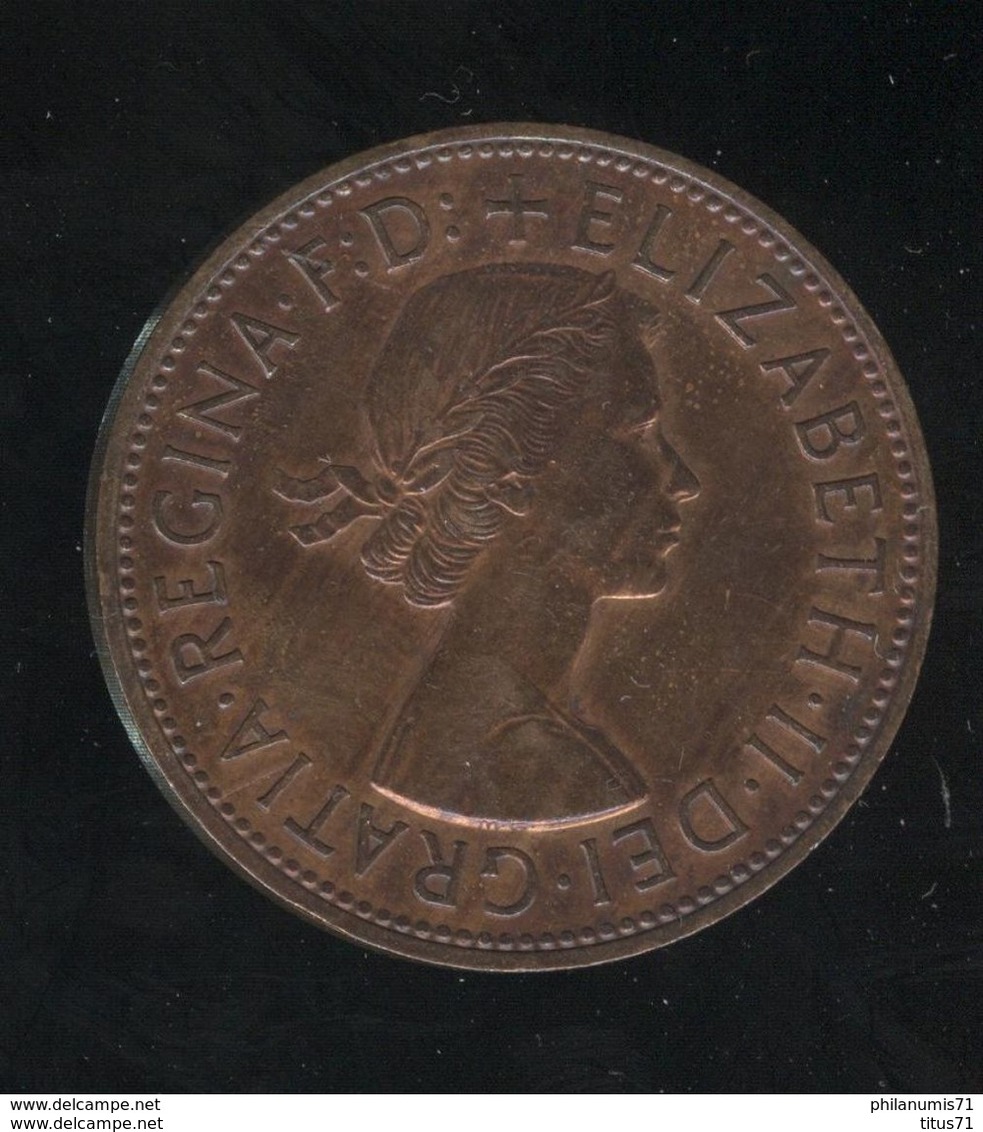 1 Penny Angleterre 1961 Elisabeth II SUP - D. 1 Penny