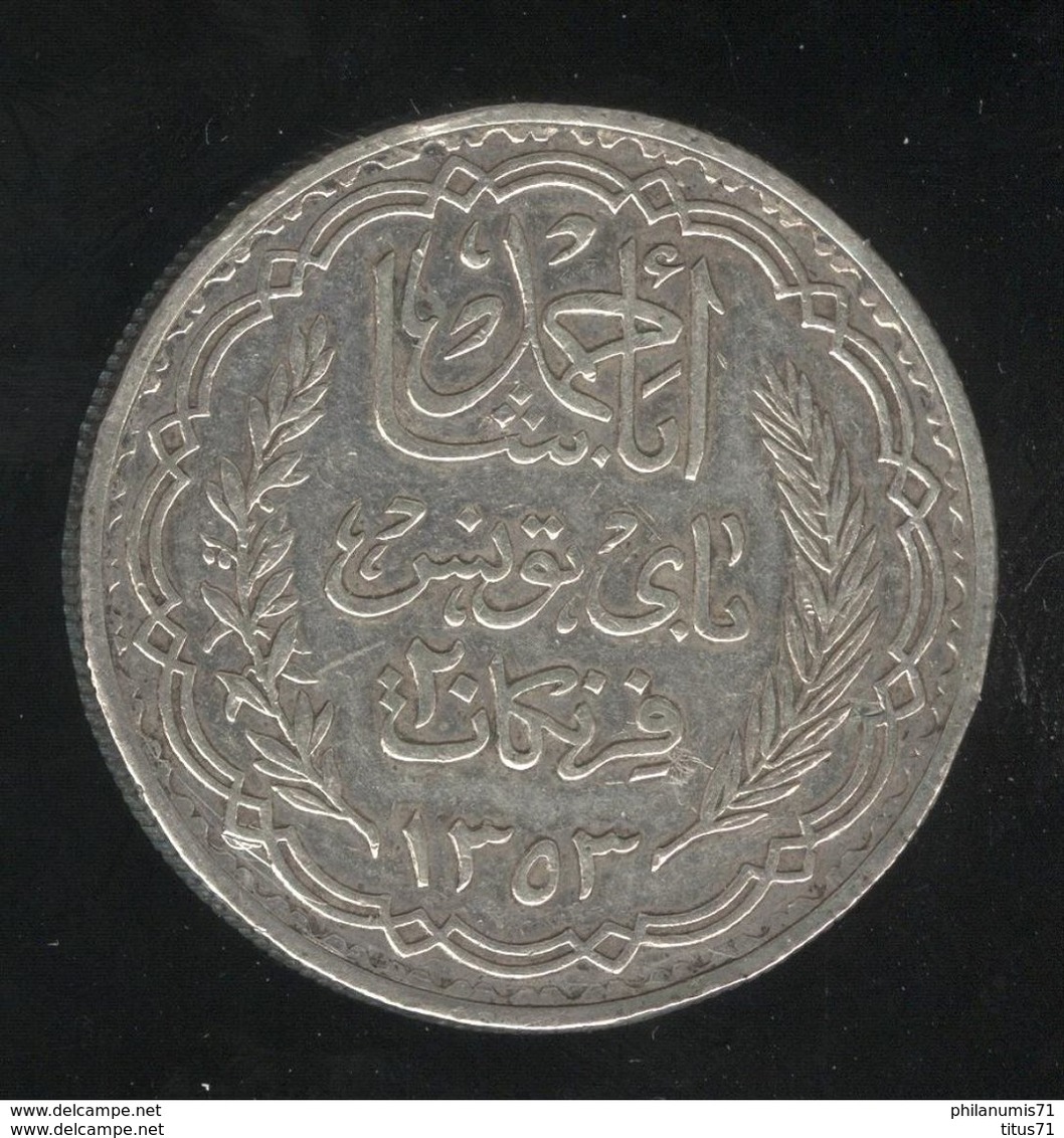 20 Francs Tunisie 1934 - Protectorat Français - TTB+ - Tunisie