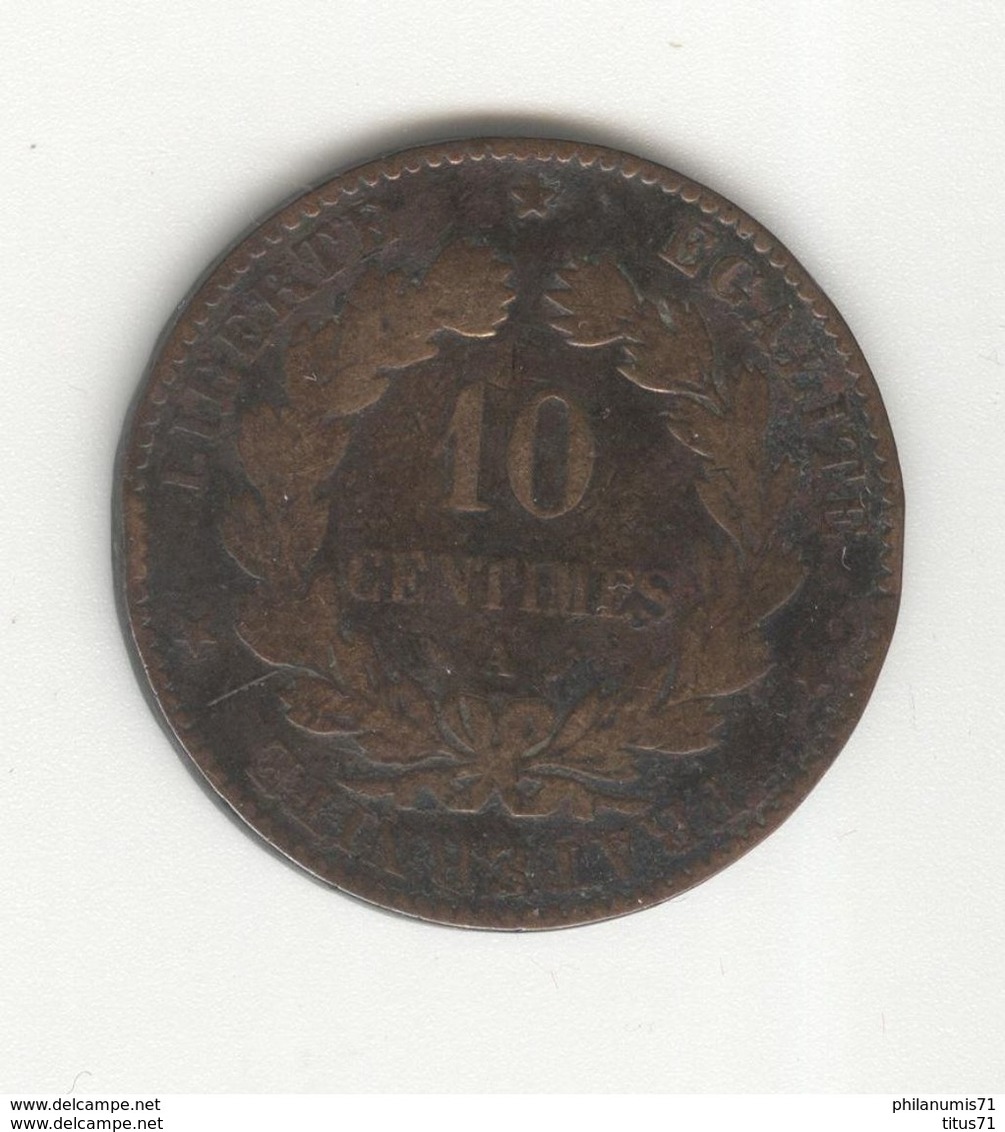 10 Centimes France 1881 A  - TTB - Autres & Non Classés