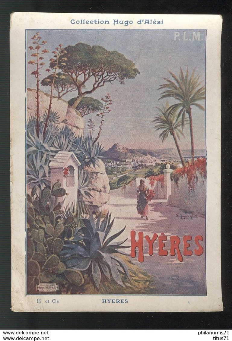 Publicité Format CPA Collection Hugo D'Alési - Hyères - Other & Unclassified