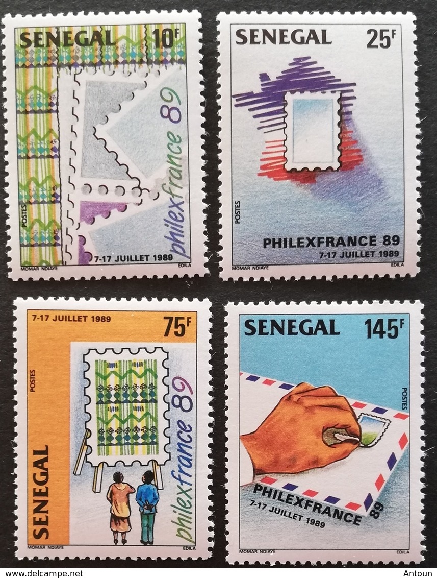 Senegal  1989 PHILAXFRANCE"89 - Senegal (1960-...)