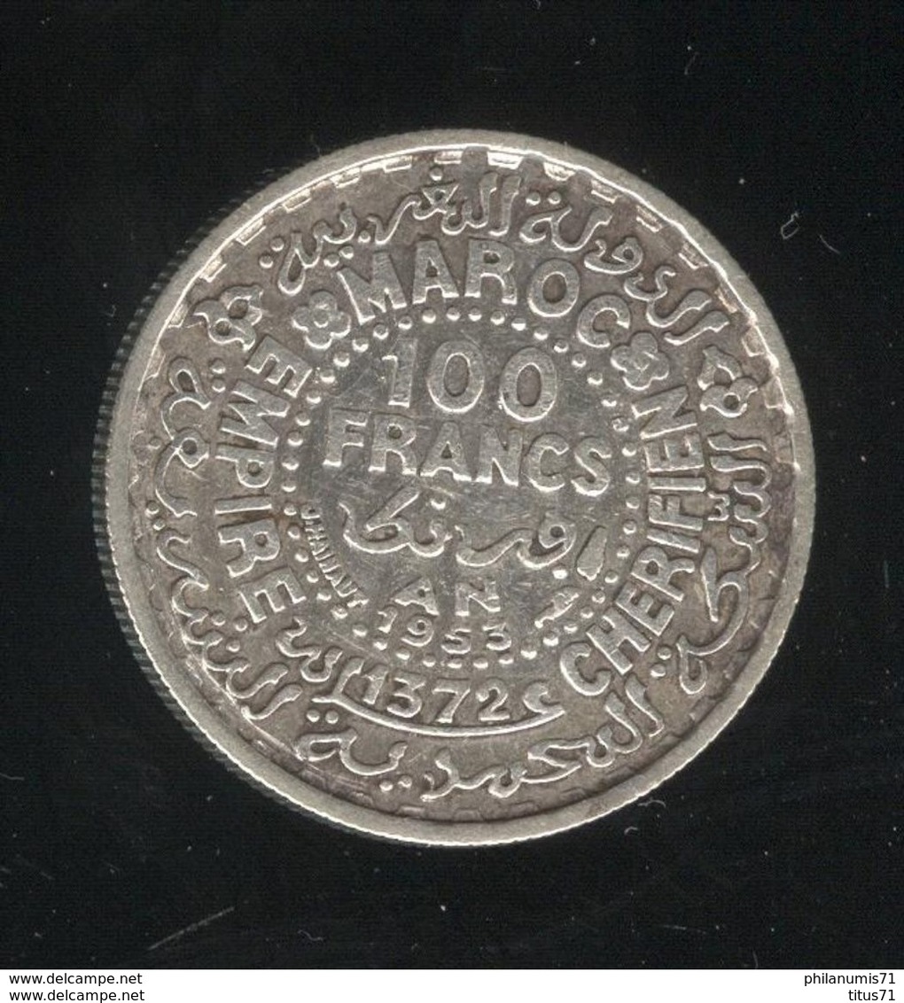 100 Francs Maroc / Moroco 1953 SUP - Marruecos