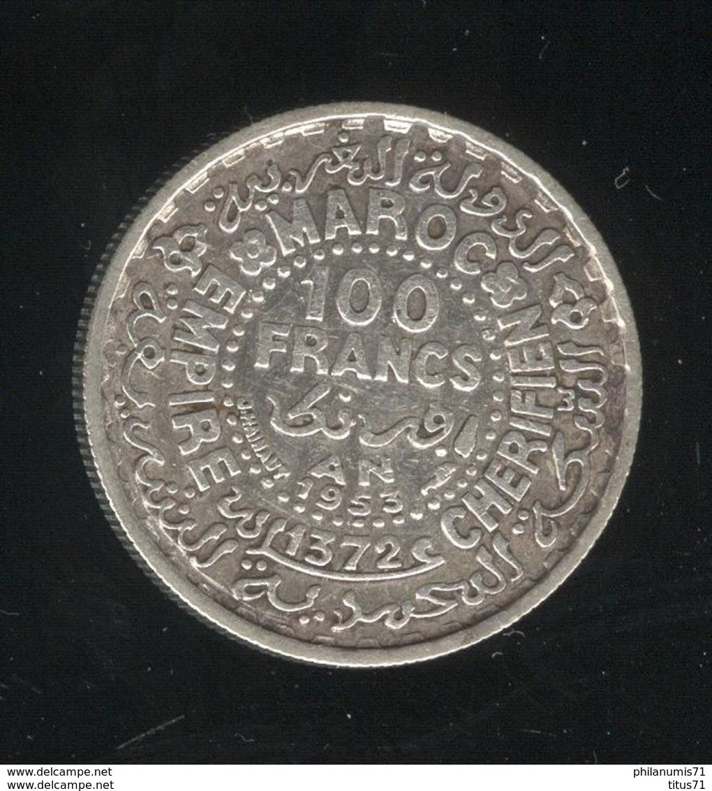 100 Francs Maroc / Moroco 1953 SUP - Marocco