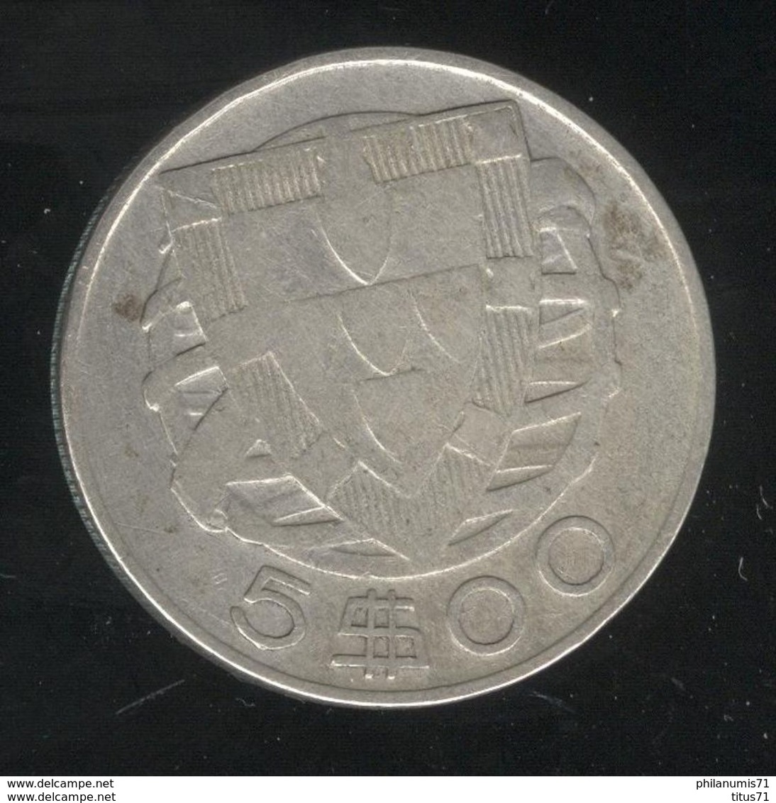 5 Escudos Portugal 1942 - TTB - Portugal