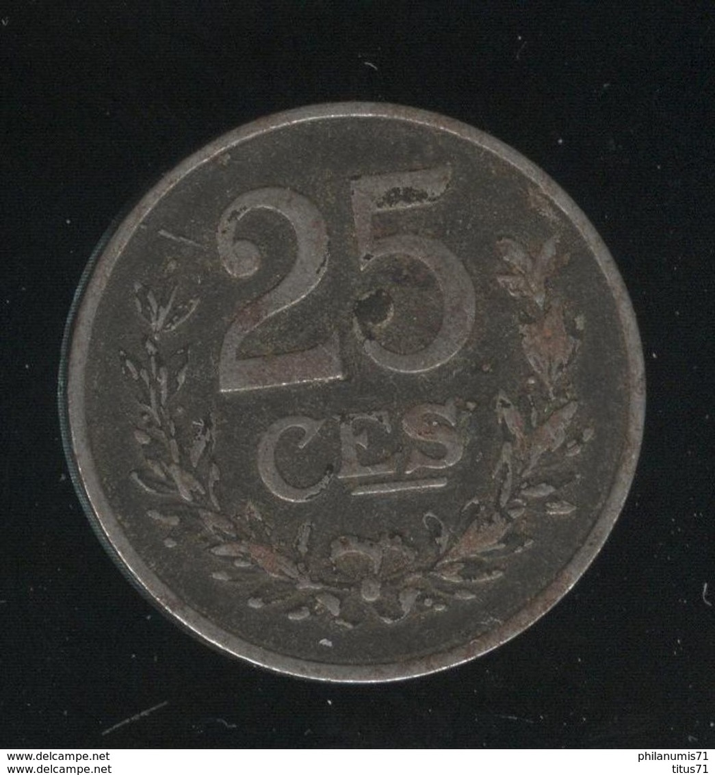 25 Centimes Luxembourg / Luxemburg 1919 TTB - Luxembourg