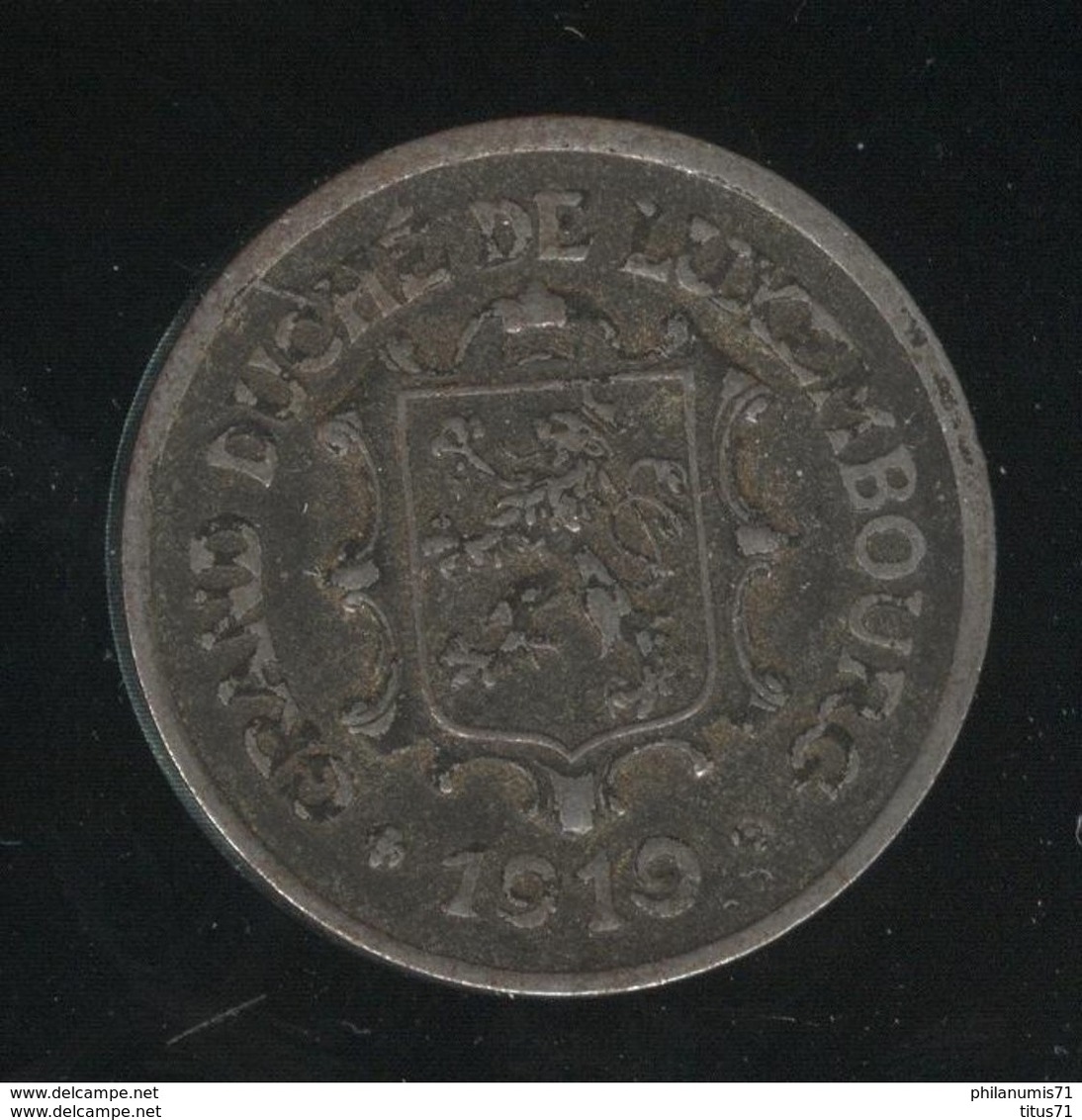 25 Centimes Luxembourg / Luxemburg 1919 TTB - Lussemburgo