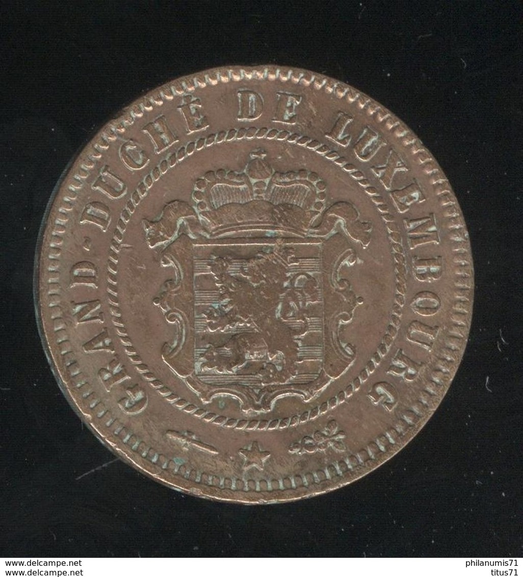 5 Centimes Luxembourg / Luxemburg 1854 TTB - Luxembourg