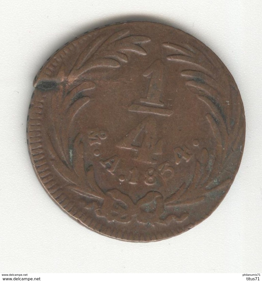 1/4 Real Mexique / Mexico 1834 - Mexico - Mexique