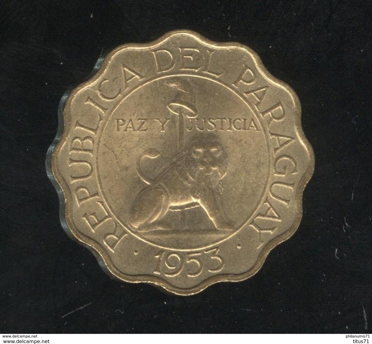 25 Centimos Paraguay 1953 SUP - Paraguay