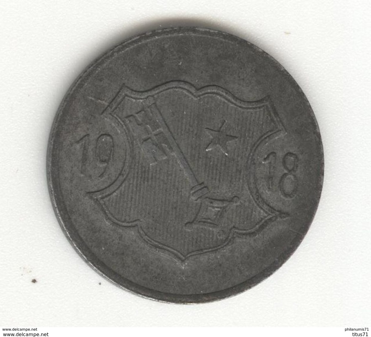 Notgeld 10 Pfennig 1918 Worms - 10 Pfennig