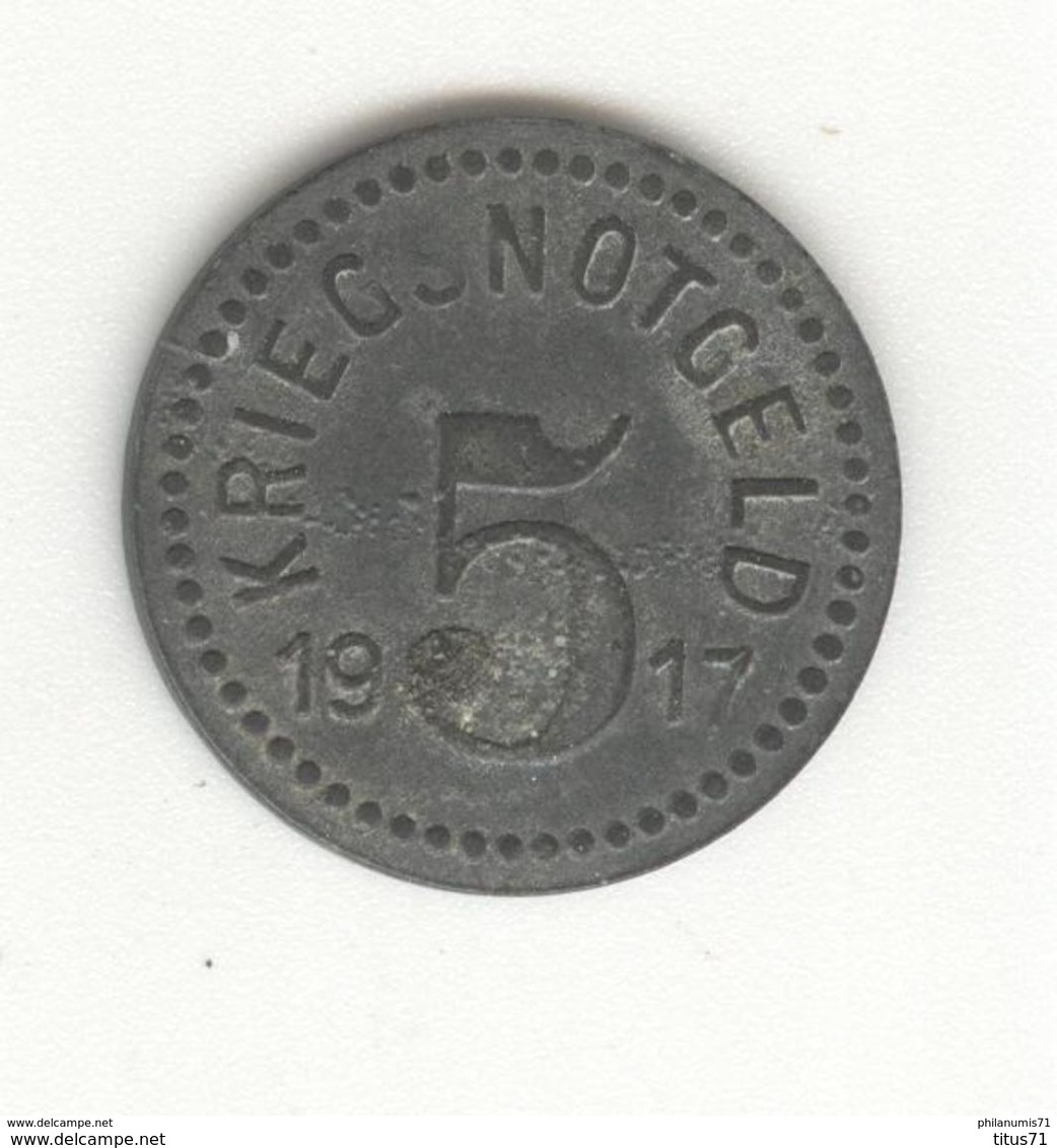 Krieg Notgeld 5 Pfennig 1917 Lambrecht - 5 Pfennig