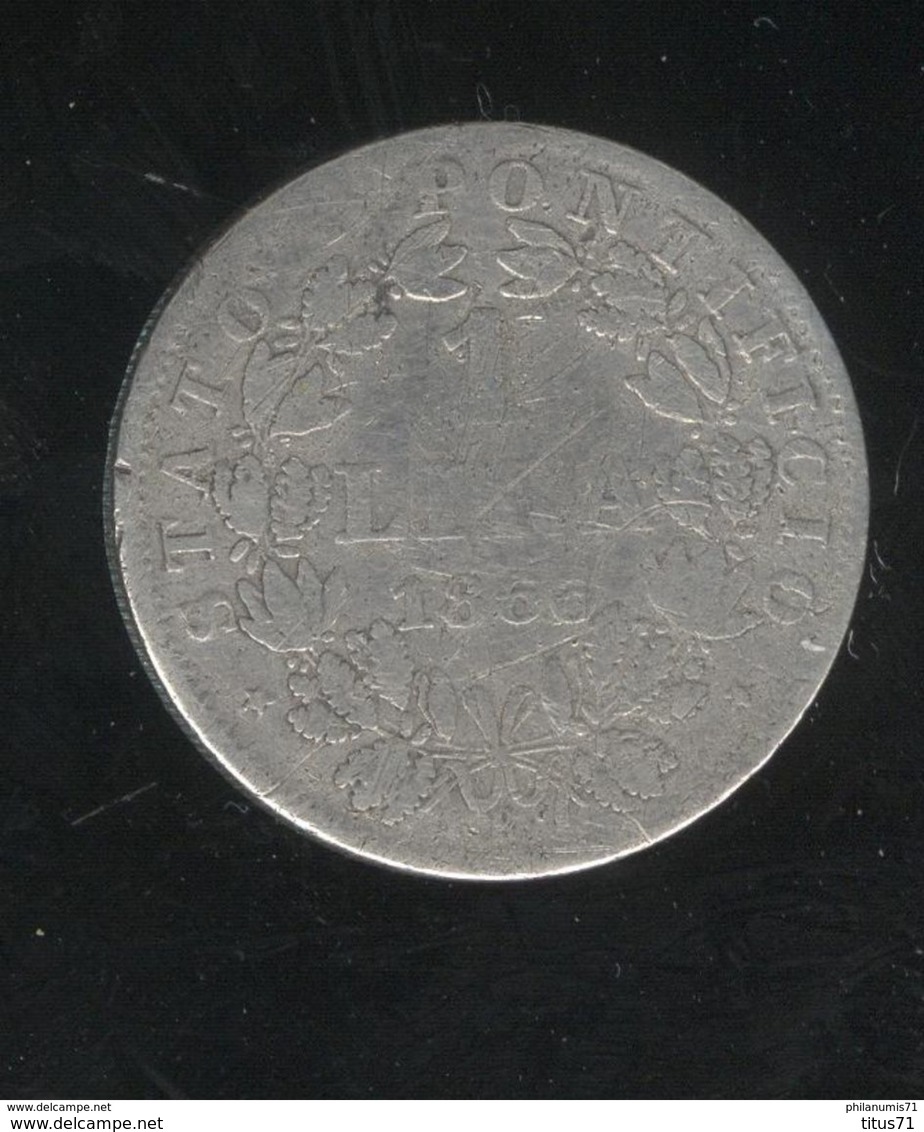 1 Lire Vatican 1866 - Vatikan