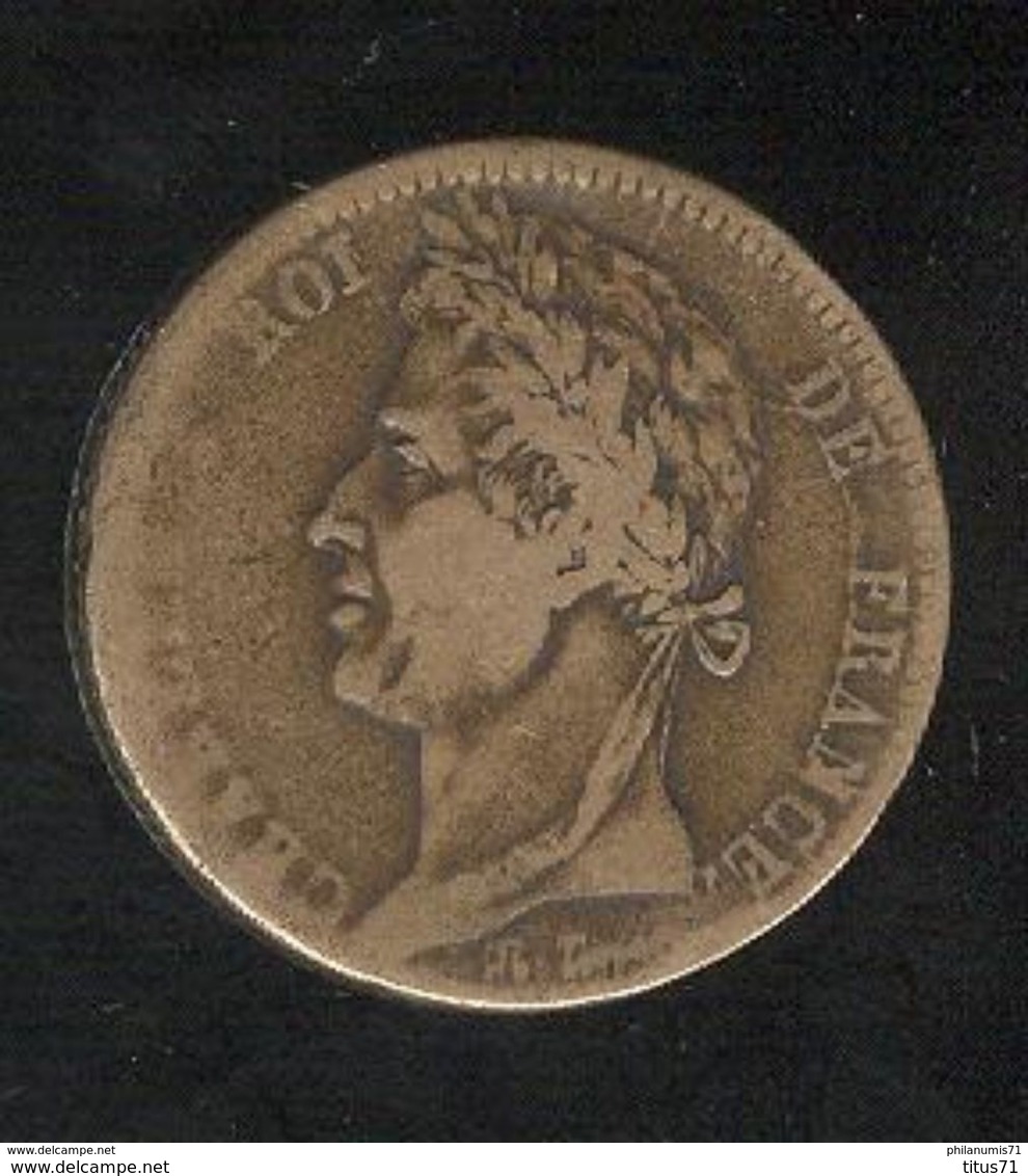 10 Centimes Colonies Françaises 1827 H - Charles X - Otros & Sin Clasificación