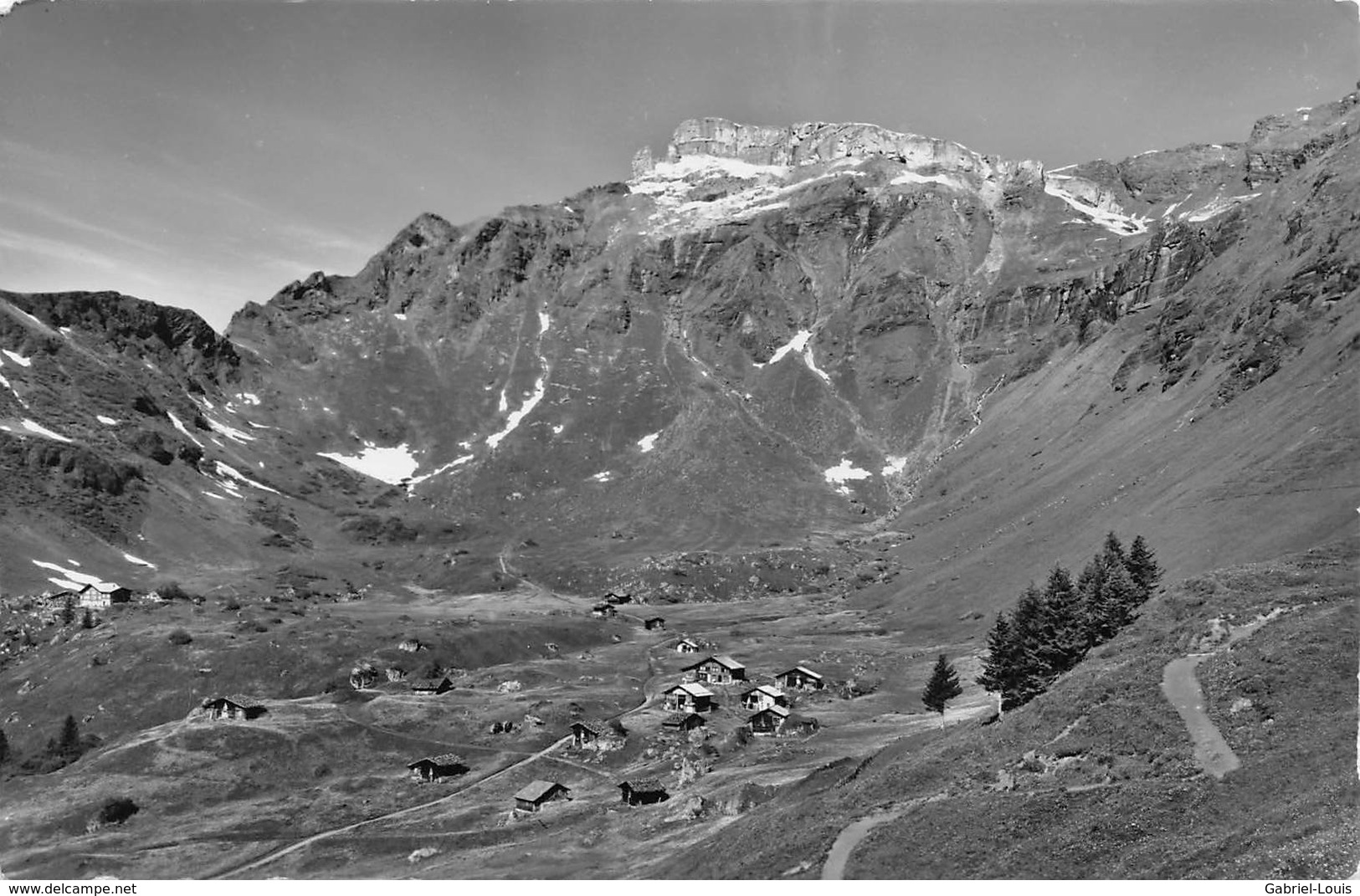 Mürren, Blumental Mit Mürrenbirg - Non Circulé - Mürren