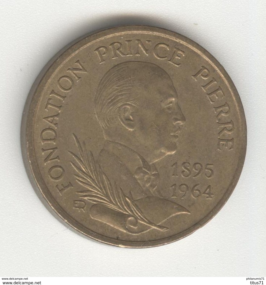 10 Francs Monaco 1989 - Fondation Prince Pierre - TTB+ - 1960-2001 Neue Francs