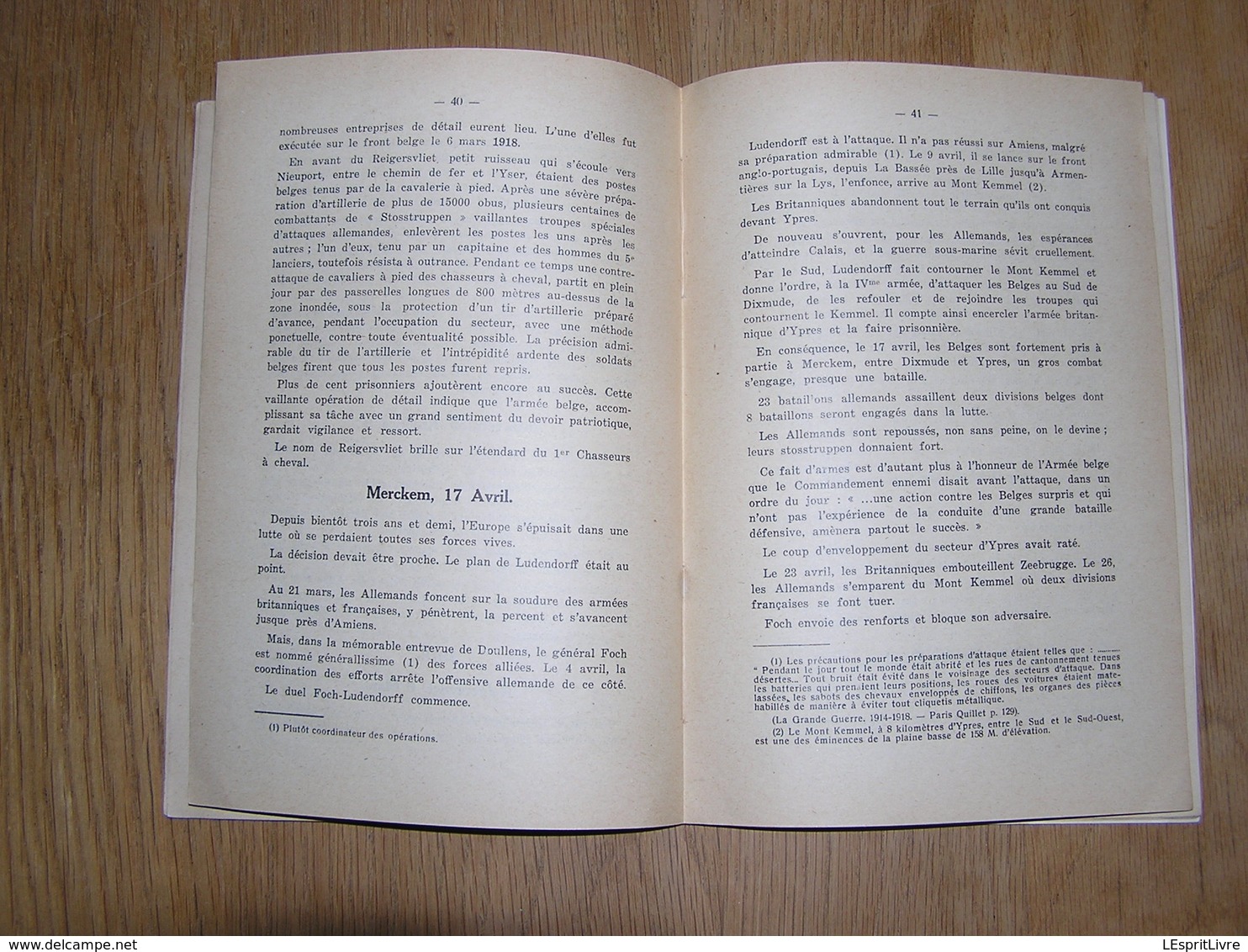 LA GUERRE 1914 1918 EN BELGIQUE Bataille Yser Merckem Gaz Steenstraete Ypres Aviation Littoral Allemand