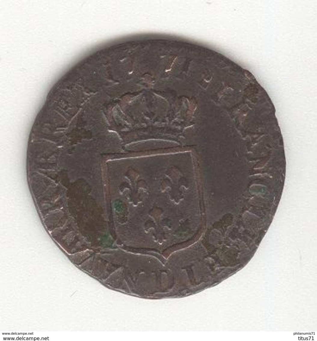 1 Demi Sol France 1711 D - TTB - 1715-1774 Ludwig XV. Der Vielgeliebte