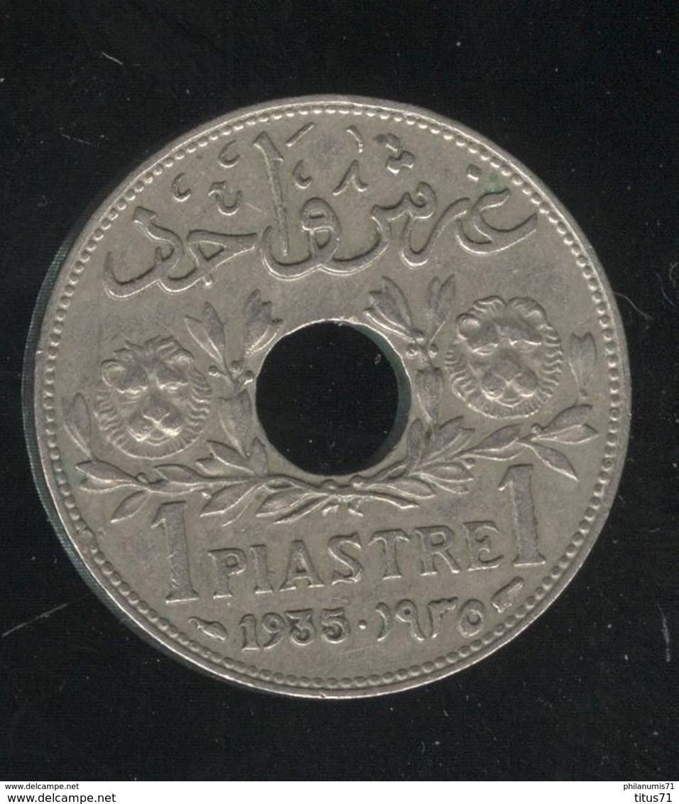 1 Piastre Syrie 1935 - Syrie