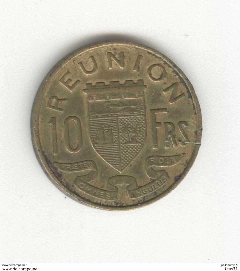 10 Francs Réunion 1952 - Colonie Française - TTB - Réunion