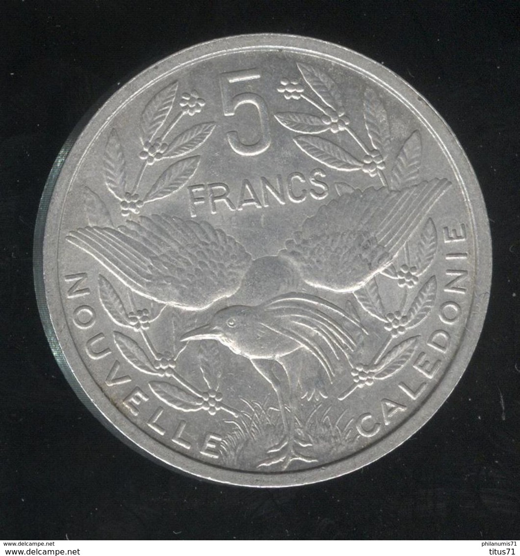 5 Francs Nouvelle Calédonie  1952 - TTB+ - Nieuw-Caledonië