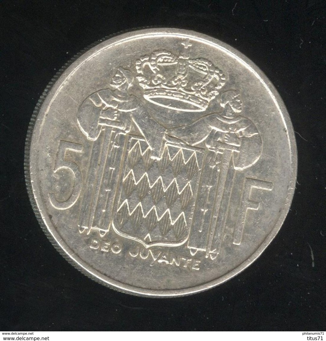 5 Francs Monaco 1966 - SUP ( Lot 2 ) - 1960-2001 Franchi Nuovi