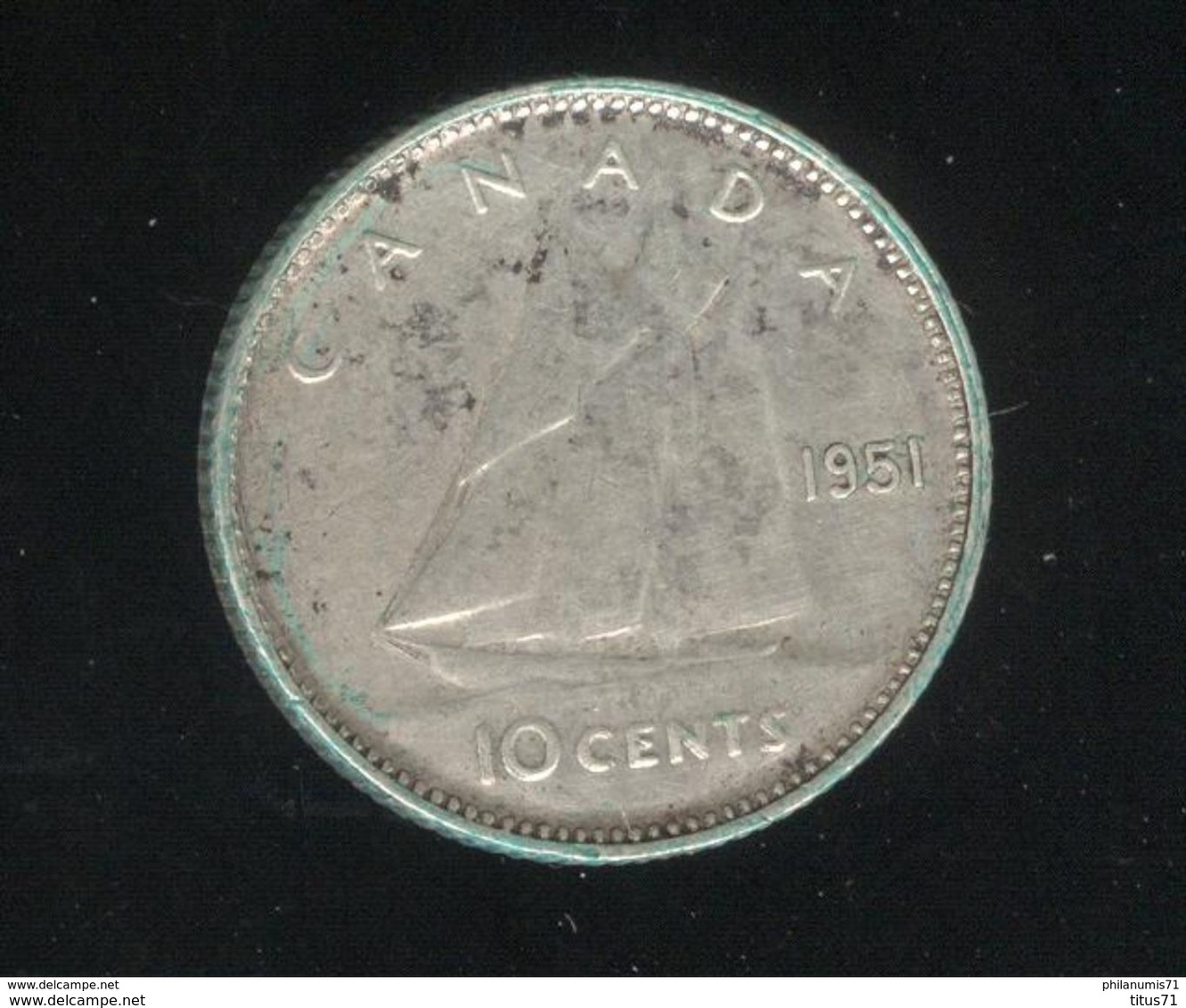 10 Cents Canada 1961 - TTB - Canada