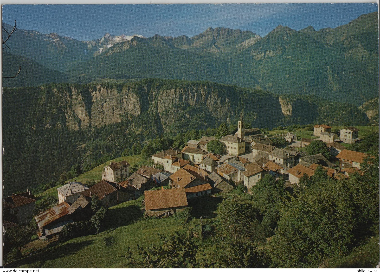 Panorama Osco Con Campo Tencia - Campo