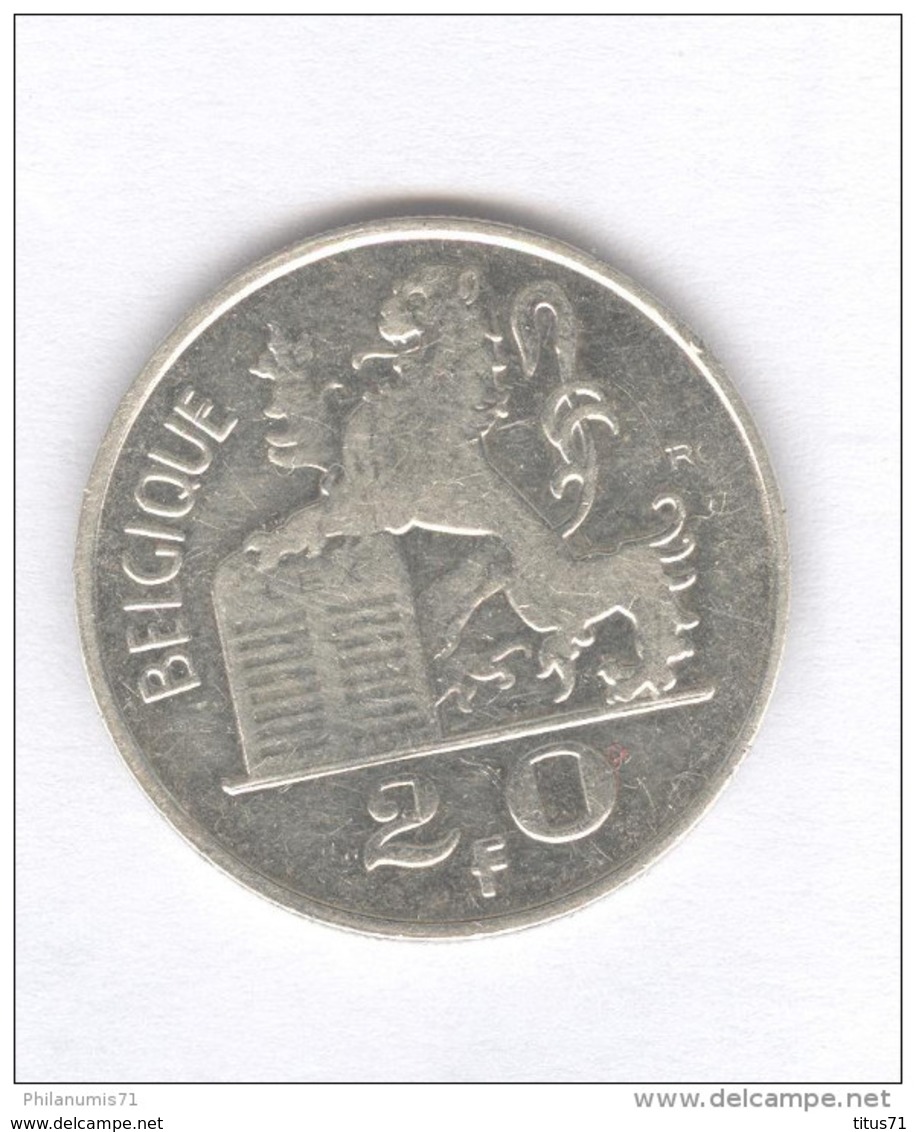 20 Francs Belgique 1950 - 20 Franc