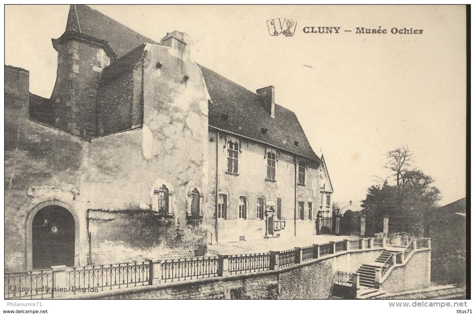 CPA Cluny - Musée Ochiev -   Circulée 1915 - Cluny