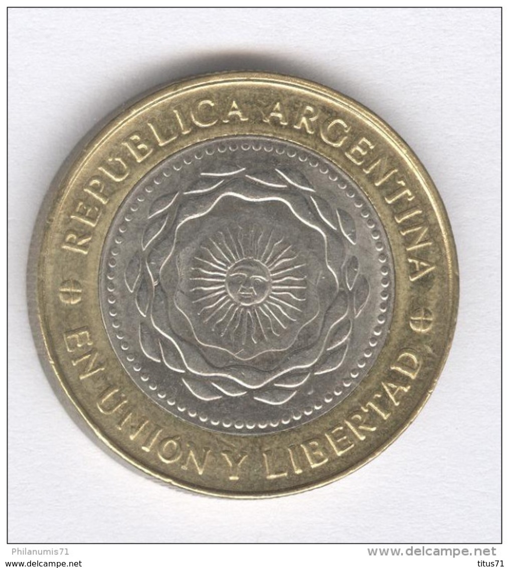 Argentine - 2 Pesos - 2013 Bi-métallique / Bimetalic - Argentina