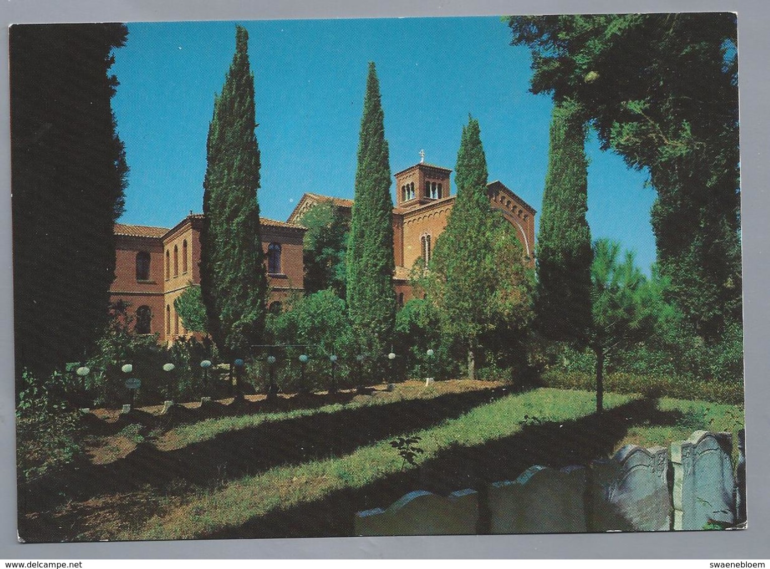 IT.- ABBAZIA MADONNA Del SS. SACRAMENTO - TRAPPISTI. FRATTOCCHIE ROMA. - Churches & Convents