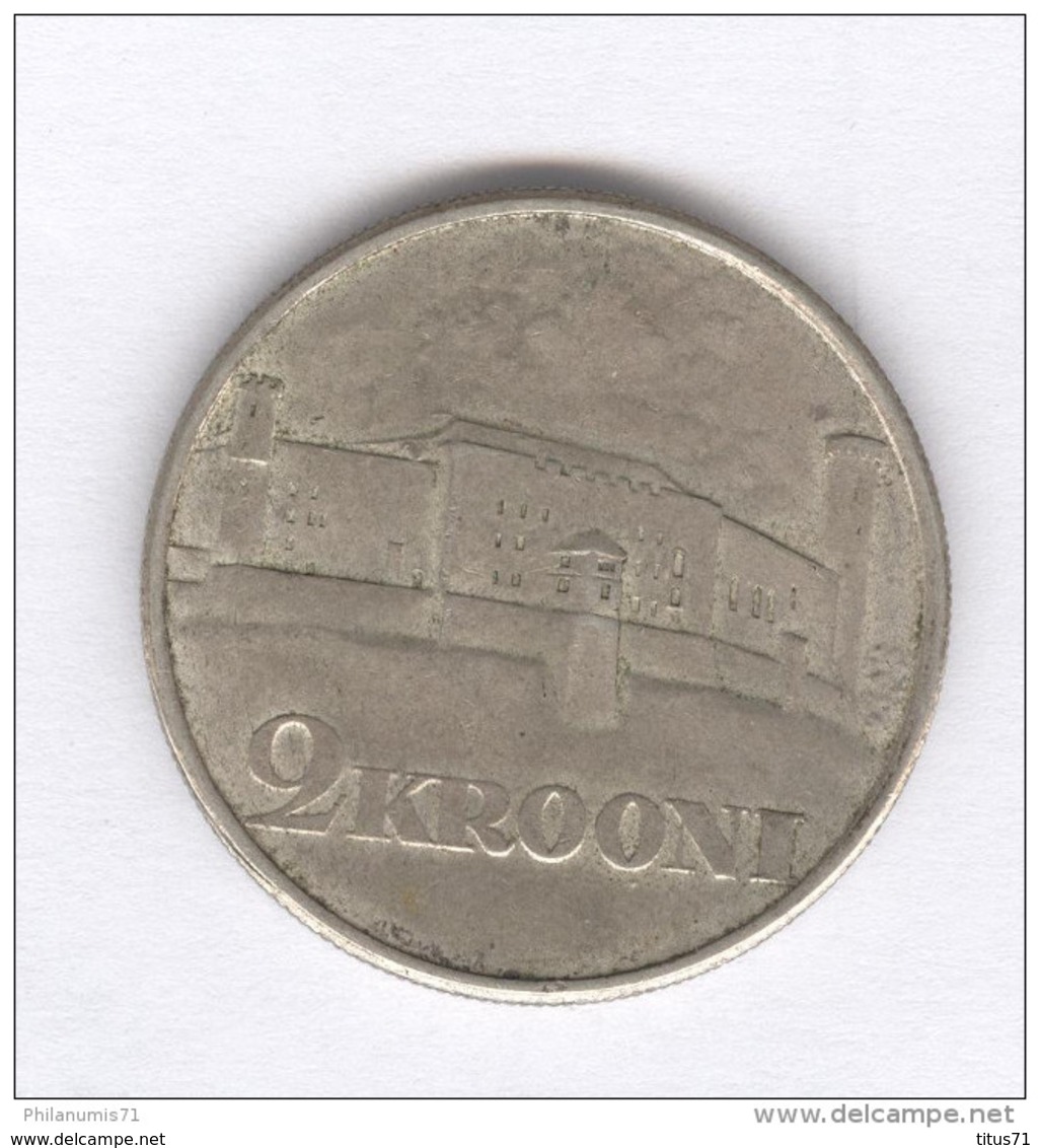 2 Krooni - Estonie - 1930 - Argent / Silver - Estonie