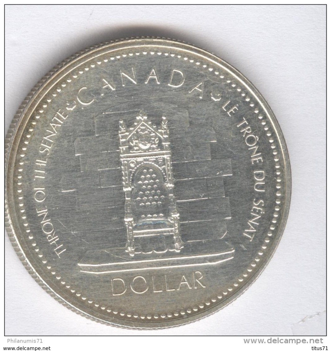1 Dollar Canada 1977 - Commémorative - Jubilée Elisabeth II - Argent - KM# 118 - Canada
