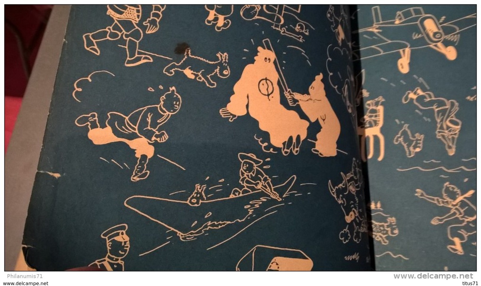 BD Tintin - L'étoile mystérieuse en Portugais - Tintim A Estrêla misteriosa - Flamboyant - circa 1960