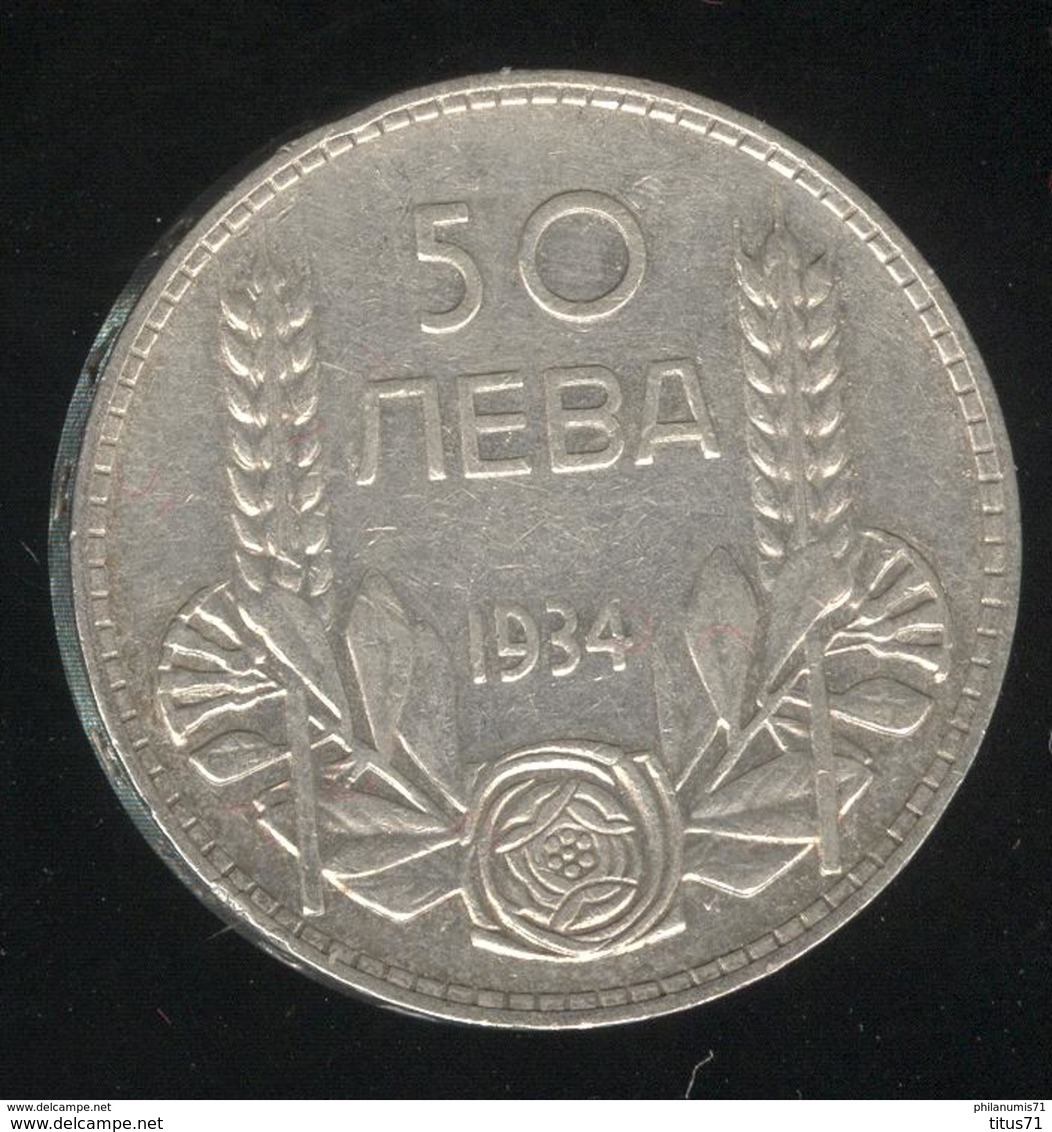 50 Leva Bulgarie 1934  TTB - Bulgarie
