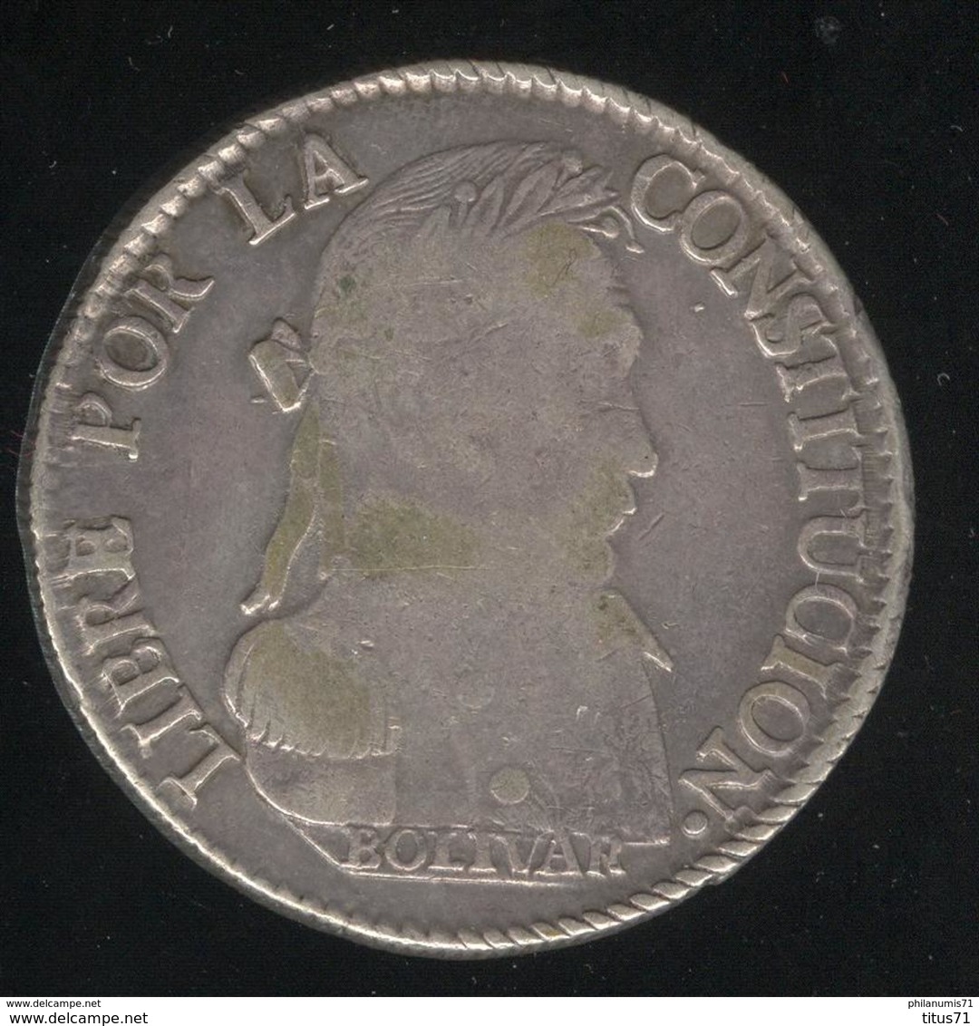 4 Soles Bolivie 1830 - Bolivia