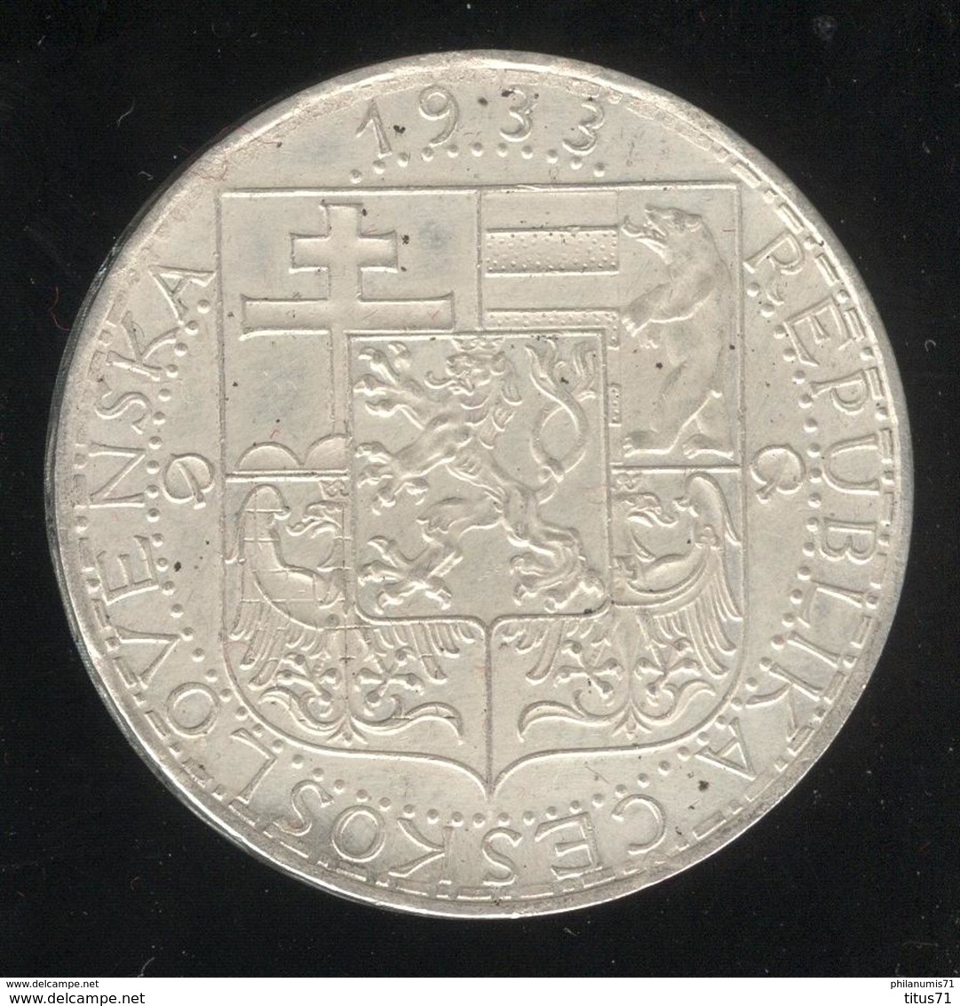 20 Korun Tchequoslovaquie 1933 - Czechoslovakia