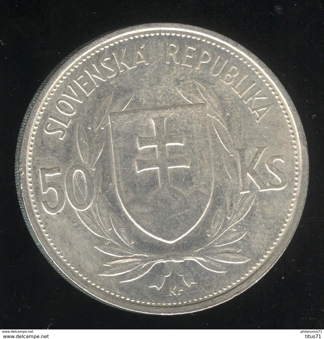 50 Korun Slovaquie 1944 TTB+ - Slovakia