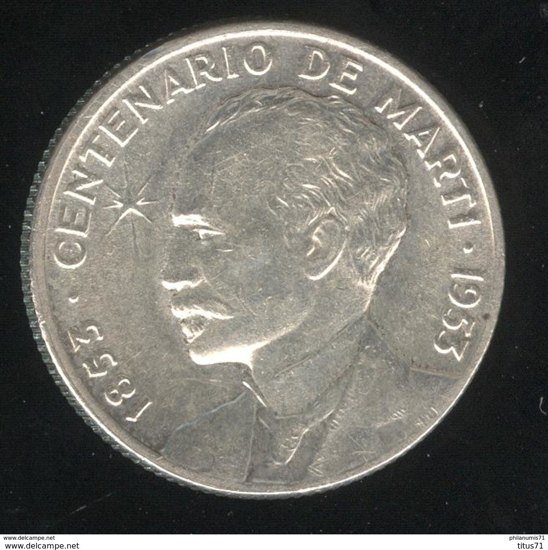 25 Centavos Cuba 1953 TTB - Kuba