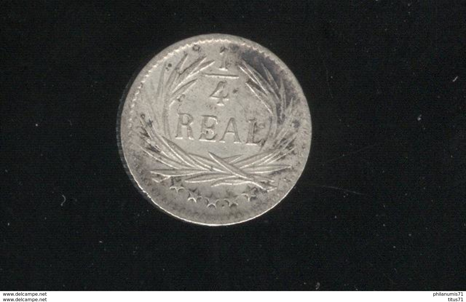 1/4 Réal Guatemala 1896 TTB - Guatemala