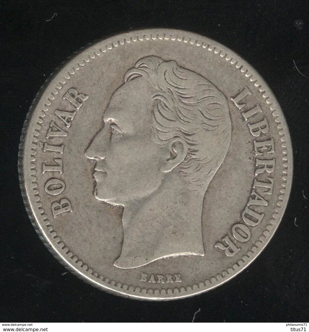 2 Bolivar Venezuela 1936 TTB - Venezuela