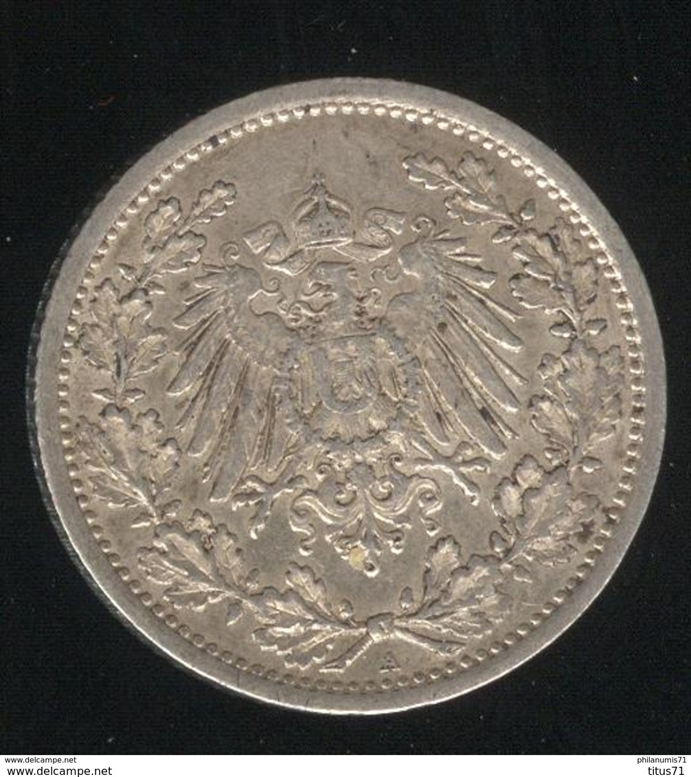 1/2 Mark Allemagne / Germany 1912 A - TTB - 1/2 Mark