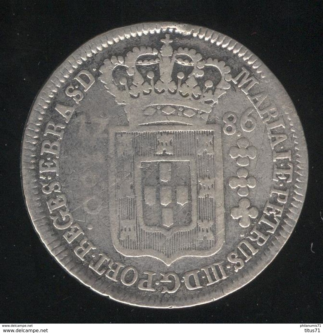 160 Reis Brésil / Brazil 1786 - Brasile