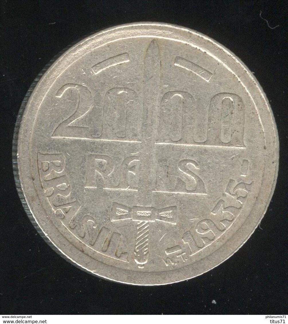 2000 Réis Brésil / Brasil 1935 - Brésil