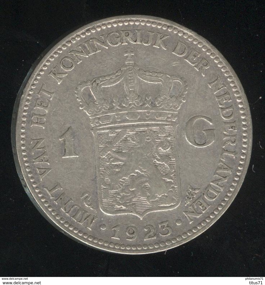 1 Gulden - Pays Bas / Netherland / Nedeland 1923 - Wilhelmina - 1 Gulden