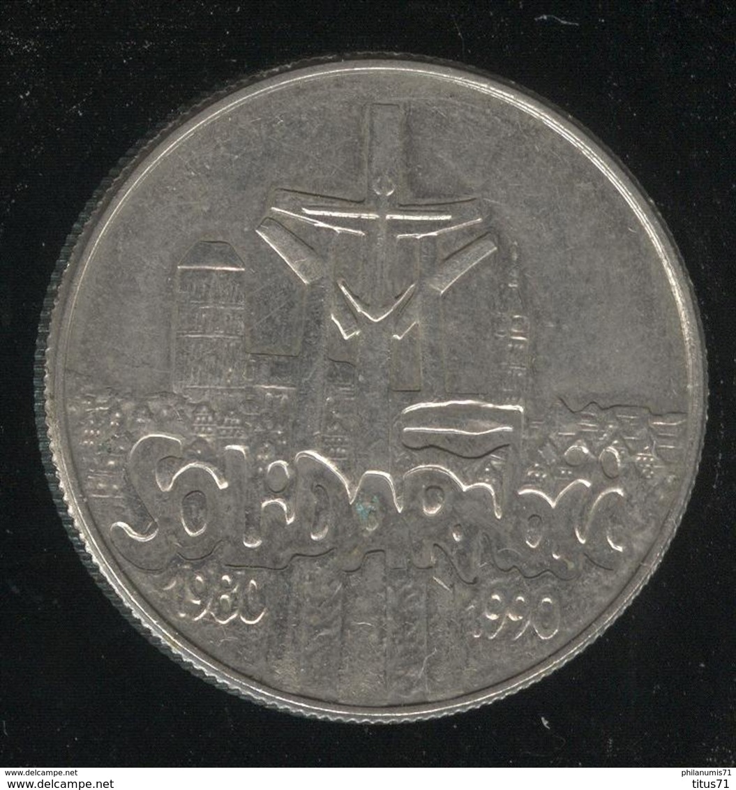 10 000 Zlotys Pologne Solidarnosc - 1990 - Poland