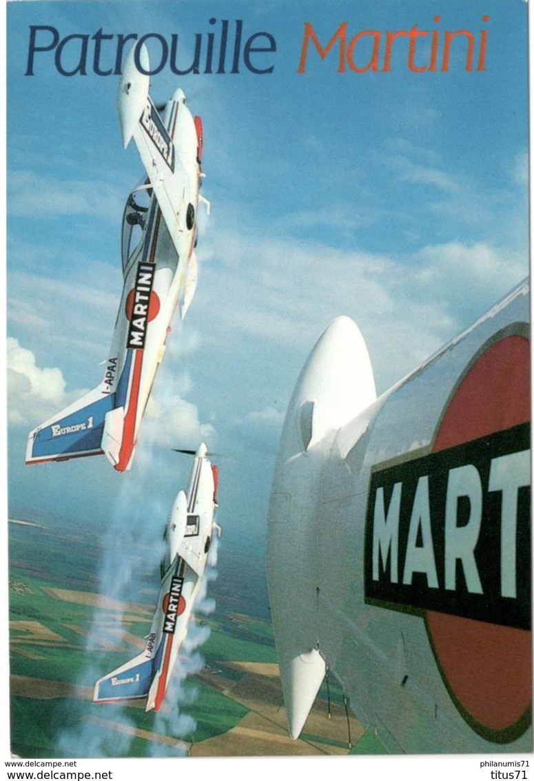 Photo Format Carte Postale Moderne - Patrouille Martini - Etat Neuf - Alcools