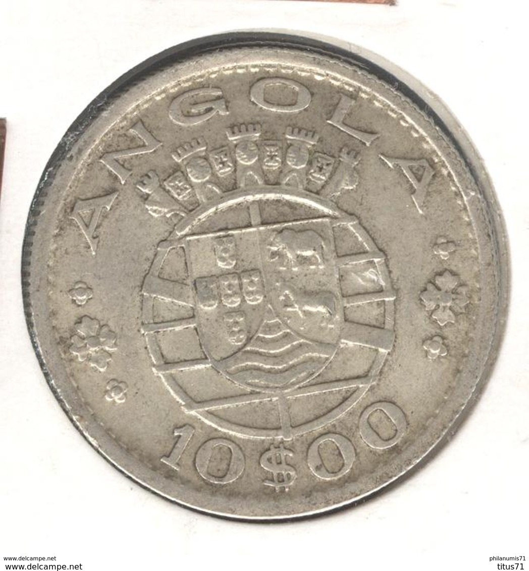 10 Escudos Angola 1955 - Colonie Portugaise / Portuguese Colony - TTB - Portugal